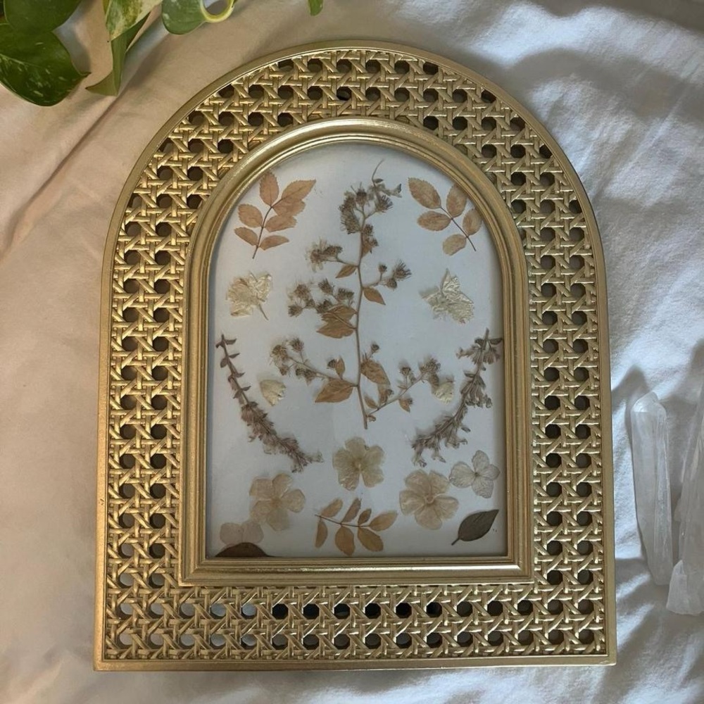 Handmade Pressed Flower Art